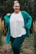 Load image into Gallery viewer, Pinky Swear Checkered Open Front Cardigan (Reg &amp; Curvy)
