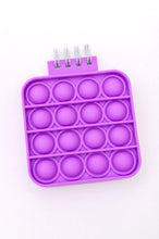 Load image into Gallery viewer, Mini Pop It Notebook in Purple
