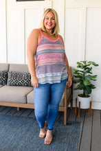 Load image into Gallery viewer, Mix It Up Striped Tank (Reg &amp; Curvy)

