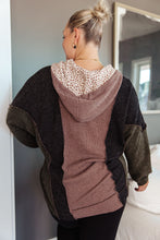Load image into Gallery viewer, SP24- 7TH RAY- Mixed Emotions Color Block Hoodie
