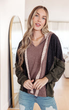 Load image into Gallery viewer, SP24- 7TH RAY- Mixed Emotions Color Block Hoodie
