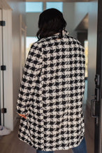 Load image into Gallery viewer, Monochromatic Moment Plaid Coat
