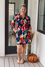 Load image into Gallery viewer, Moonlit Garden Floral Midi Dress (Reg &amp; Curvy)
