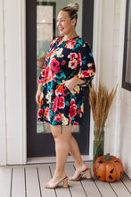 Load image into Gallery viewer, Moonlit Garden Floral Midi Dress (Reg &amp; Curvy)
