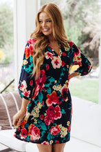 Load image into Gallery viewer, Moonlit Garden Floral Midi Dress (Reg &amp; Curvy)
