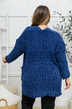 Load image into Gallery viewer, W23 Mountain Mornings Cardigan In Navy

