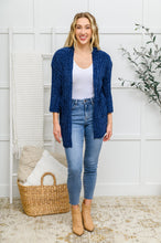 Load image into Gallery viewer, W23 Mountain Mornings Cardigan In Navy
