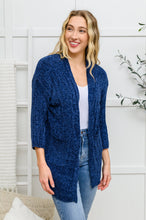 Load image into Gallery viewer, W23 Mountain Mornings Cardigan In Navy
