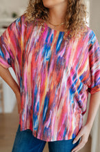 Load image into Gallery viewer, SP24- My Bae Top in Pink Kaleidoscope (Reg $36)
