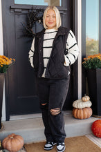 Load image into Gallery viewer, Neither Here Nor There Puffer Vest in Black (Reg &amp; Curvy)
