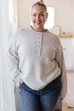 Load image into Gallery viewer, ANDREE BY UNIT- Never Give Up Henley Sweater
