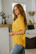 Load image into Gallery viewer, SP24- New Edition Mineral Wash T Shirt Yellow
