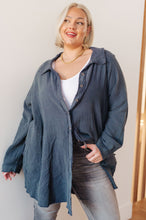 Load image into Gallery viewer, SP24- ANDREE BY UNIT- No Trepidation Mineral Wash Shirt Dress

