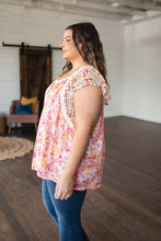Load image into Gallery viewer, SP24- Not So Serious Floral Blouse in Pink

