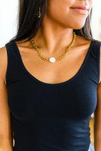 Load image into Gallery viewer, Waterproof, No Tarnish, Ocean's Gold Shell Pendant Necklace
