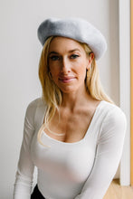 Load image into Gallery viewer, CC Beanie- Ohh La La Beret in Ice Blue
