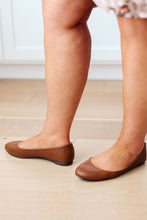 Load image into Gallery viewer, SODA- On Your Toes Ballet Flats in Camel (Sizes 5.5 - 11)
