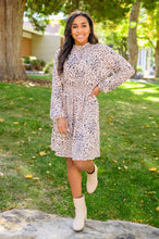 Load image into Gallery viewer, W23 Ophelia Animal Print Shirred Waist Dress (Reg &amp; Curvy)
