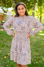 Load image into Gallery viewer, W23 Ophelia Animal Print Shirred Waist Dress (Reg &amp; Curvy)

