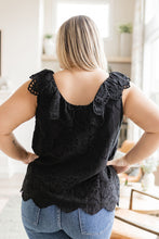 Load image into Gallery viewer, Parisian Stroll Lace Blouse in Black (Reg &amp; Plus)
