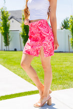 Load image into Gallery viewer, Pink, Paisley, and Perfect Mini Skirt- ANDREE&#39; BY UNIT
