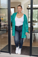 Load image into Gallery viewer, Pinky Swear Checkered Open Front Cardigan (Reg &amp; Curvy)
