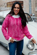 Load image into Gallery viewer, Pop Culture Zig Zag Sweater
