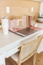 Load image into Gallery viewer, Boss Babe Expanding Desk Organizer in Pink
