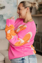 Load image into Gallery viewer, ONE ELEVEN NORTH- Quietly Bold Mod Floral Sweater
