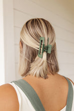 Load image into Gallery viewer, Rectangle Claw Clip in Matte Moss
