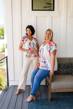 Load image into Gallery viewer, Rose Garden Embroidered Blouse (Reg &amp; Curvy)
