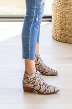 Load image into Gallery viewer, SP24- Sadie Ankle Boots In Snakeskin
