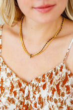Load image into Gallery viewer, Waterproof, No Tarnish, She's Got a Dark Streak Necklace
