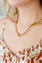 Load image into Gallery viewer, Waterproof, No Tarnish, She's Got a Dark Streak Necklace
