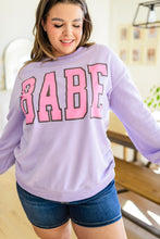 Load image into Gallery viewer, She's a Babe Sweater
