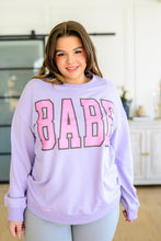 Load image into Gallery viewer, She's a Babe Sweater
