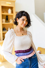 Load image into Gallery viewer, SP24- Shirley Smocked Ruffle Blouse

