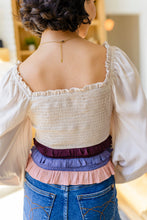 Load image into Gallery viewer, SP24- Shirley Smocked Ruffle Blouse
