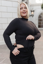 Load image into Gallery viewer, SP24- Simple Situation Mock Neck Bodysuit (Reg &amp; Curvy)
