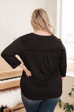 Load image into Gallery viewer, SP24- SEW IN LOVE- So Outstanding Top in Black

