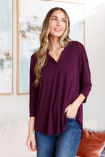 Load image into Gallery viewer, SEW IN LOVE- So Outstanding Top in Dark Magenta
