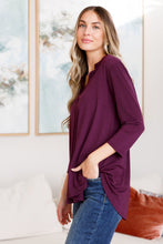Load image into Gallery viewer, SEW IN LOVE- So Outstanding Top in Dark Magenta
