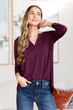 Load image into Gallery viewer, SEW IN LOVE- So Outstanding Top in Dark Magenta
