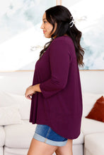 Load image into Gallery viewer, SEW IN LOVE- So Outstanding Top in Dark Magenta
