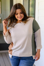 Load image into Gallery viewer, SP24- Split Personality Color Block Top (Reg &amp; Curvy)
