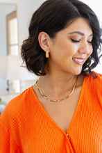 Load image into Gallery viewer, Waterproof, No Tarnish, Stacked, Gold Hoop Earrings
