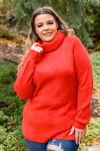 Load image into Gallery viewer, W23 Steady Pace Roll Neck Sweater in Red
