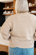 Load image into Gallery viewer, SP24- BIBI- String Me Along Pearl Accent Sweater
