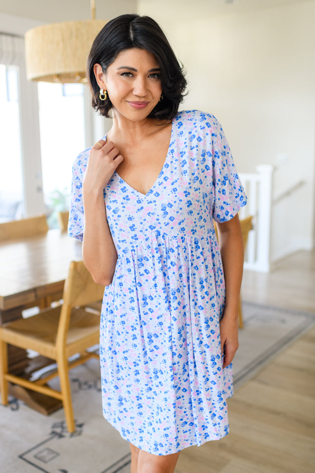ANDREE'- Sunny Streets Dress in Lavender