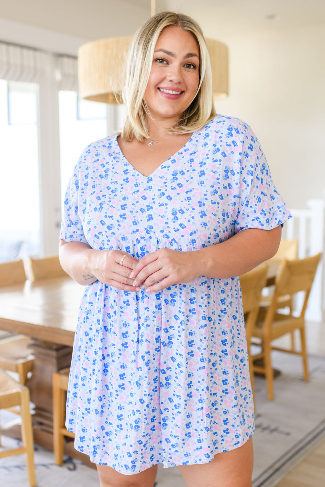 ANDREE'- Sunny Streets Dress in Lavender